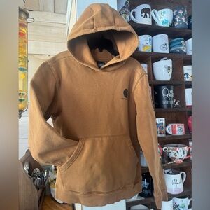 Carhartt Kid’s XL Brown Hoodie